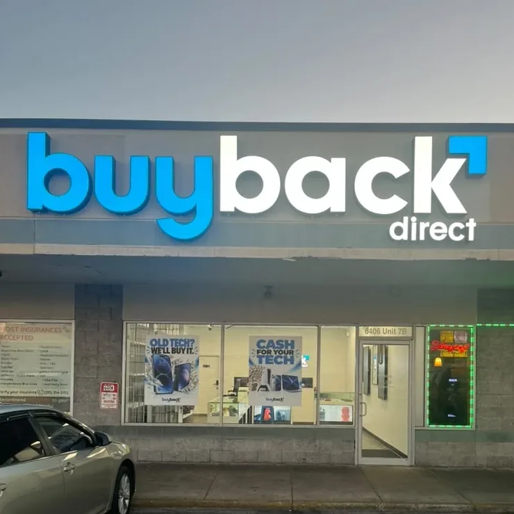 Our real BuyBack Direct storefront in Philadelphia